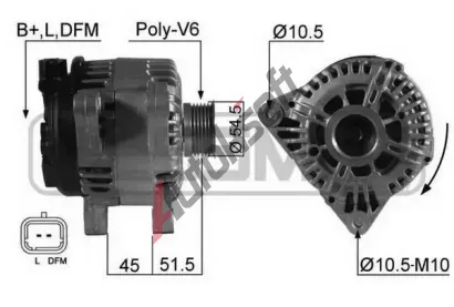 ERA Altern�tor ERA 210538A, 210538A
