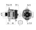 Alterntor ERA ‐ ERA 210570A