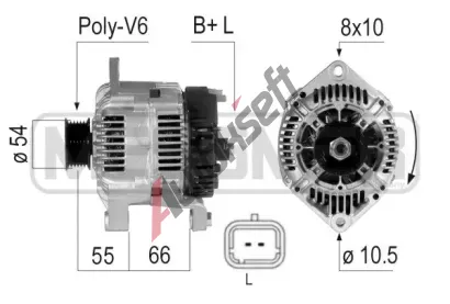 ERA Alterntor ERA 210570A, 210570A
