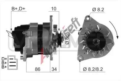 ERA Alterntor ERA 210588A, 210588A