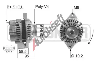 ERA Altern�tor ERA 210613A, 210613A