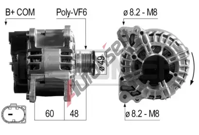 ERA Alterntor ERA 210706A, 210706A