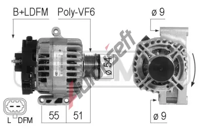 ERA Alterntor ERA 210734A, 210734A