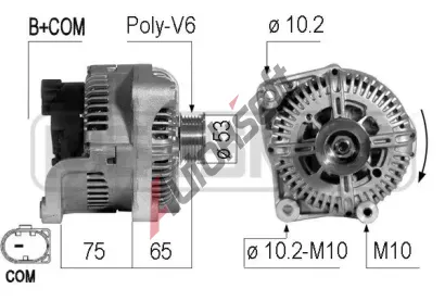 ERA Altern�tor ERA 210735A, 210735A