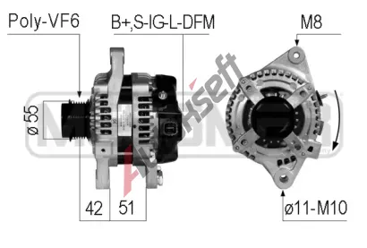 ERA Alterntor ERA 210766A, 210766A