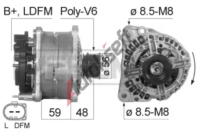 ERA Alternátor ERA 210823A, 210823A ERA Alternátor ERA 210823A, 210823A