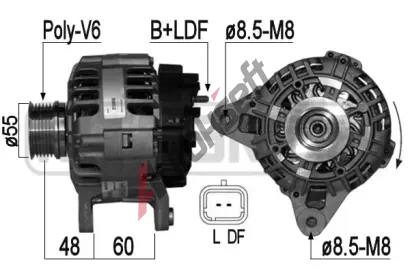 ERA Altern�tor ERA 210856A, 210856A