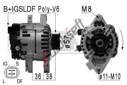 ERA Alterntor ERA 210889A, 210889A