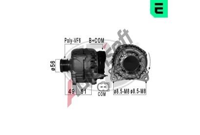 ERA Alternátor ERA 210927A, 210927A ERA Alternátor ERA 210927A, 210927A