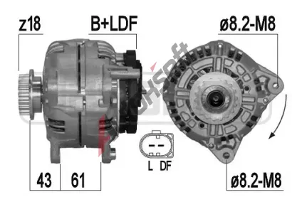 ERA Altern�tor ERA 210929A, 210929A