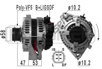 ERA Alterntor ERA 210930A, 210930A