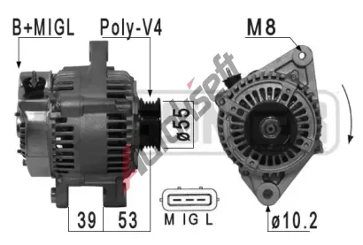 ERA Alterntor ERA 210932A, 210932A