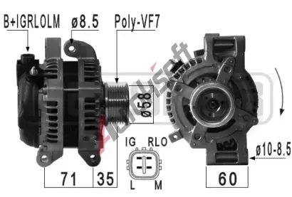 ERA Altern�tor ERA 210934A, 210934A