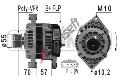 ERA Alterntor ERA 210937A, 210937A