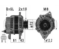 Alterntor ERA ‐ ERA 210950A