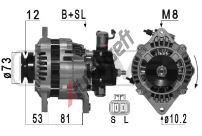 ERA Alterntor ERA 210962A, 210962A
