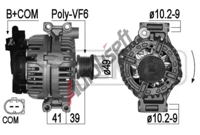 ERA Alterntor ERA 210985A, 210985A