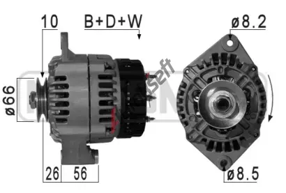 ERA Alternátor ERA 210994A, 210994A ERA Alternátor ERA 210994A, 210994A