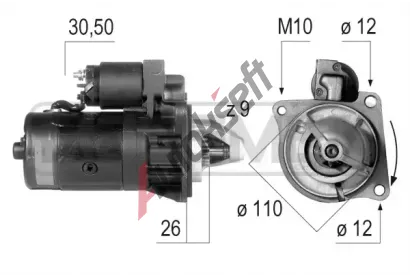ERA Startér ERA 220019A, 220019A ERA Startér ERA 220019A, 220019A