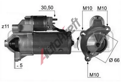 ERA Startér ERA 220171A, 220171A ERA Startér ERA 220171A, 220171A