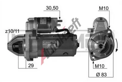 ERA Startér ERA 220177A, 220177A ERA Startér ERA 220177A, 220177A