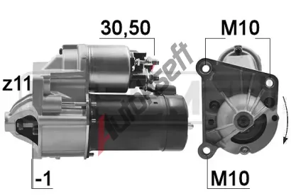 ERA Startér ERA 220184A, 220184A ERA Startér ERA 220184A, 220184A