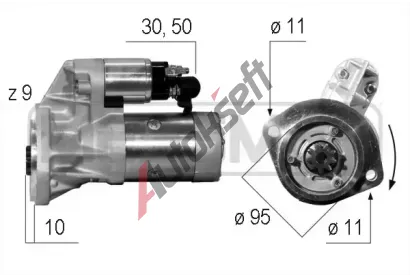 ERA Startér ERA 220208A, 220208A ERA Startér ERA 220208A, 220208A