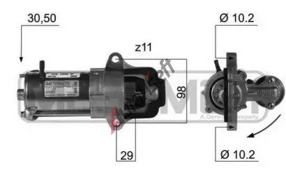 ERA Startér ERA 220367A, 220367A ERA Startér ERA 220367A, 220367A