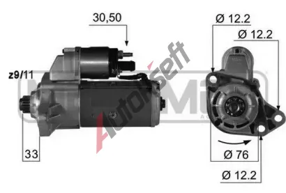 ERA Startér ERA 220388A, 220388A ERA Startér ERA 220388A, 220388A