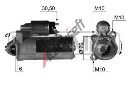 ERA Startér ERA 220415A, 220415A ERA Startér ERA 220415A, 220415A
