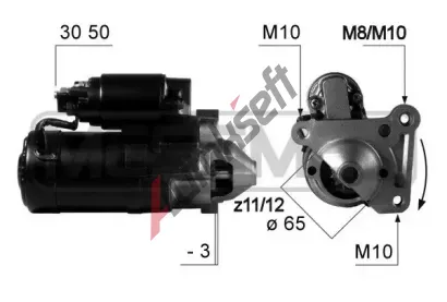 ERA Startér ERA 220458A, 220458A ERA Startér ERA 220458A, 220458A