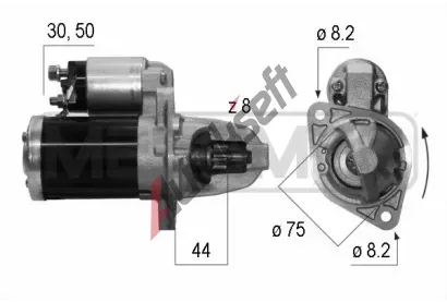 ERA Startér ERA 220519A, 220519A ERA Startér ERA 220519A, 220519A