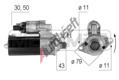 ERA Startér ERA 220552A, 220552A ERA Startér ERA 220552A, 220552A