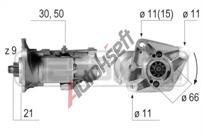 ERA Startér ERA 220599A, 220599A ERA Startér ERA 220599A, 220599A