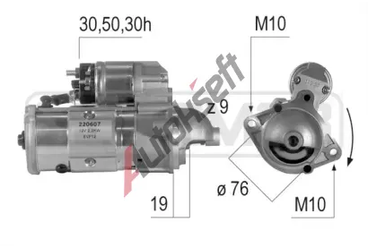 ERA Startér ERA 220607A, 220607A ERA Startér ERA 220607A, 220607A