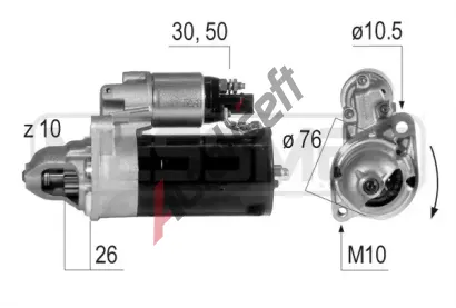 ERA Start�r ERA 220636A, 220636A