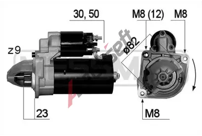 ERA Startér ERA 220663A, 220663A ERA Startér ERA 220663A, 220663A