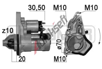 ERA Startér ERA 220846A, 220846A ERA Startér ERA 220846A, 220846A