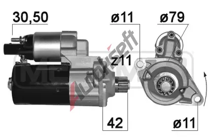 ERA Start�r ERA 220886A, 220886A