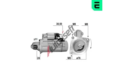 ERA Startér ERA 221129A, 221129A ERA Startér ERA 221129A, 221129A