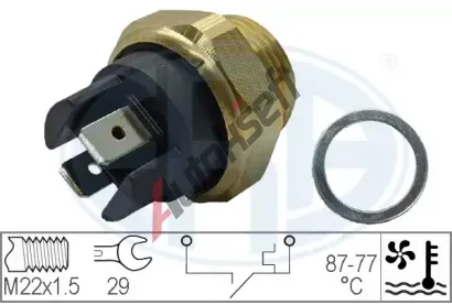 ERA Teplotní spínač větráku chladiče ERA 330167, 330167 ERA Teplotní spínač větráku chladiče ERA 330167, 330167