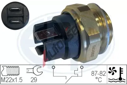 ERA Teplotn spna vtrku chladie ERA 330170, 330170