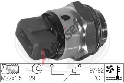 ERA Teplotní spínač větráku chladiče ERA 330188, 330188 ERA Teplotní spínač větráku chladiče ERA 330188, 330188