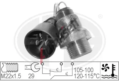 ERA Teplotn spna vtrku chladie ERA 330225, 330225