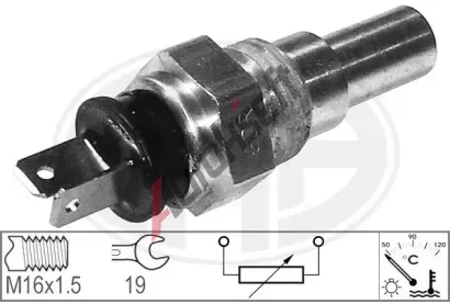 ERA Senzor teploty chladicí kapaliny ERA 330661, 330661 ERA Senzor teploty chladicí kapaliny ERA 330661, 330661
