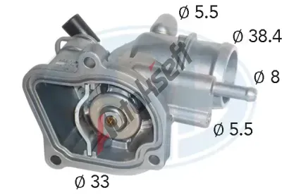 ERA Termostat chladiva ERA 350114A, 350114A