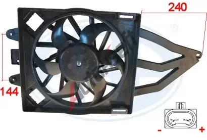 ERA Vtrk chlazen motoru ERA 352007, 352007