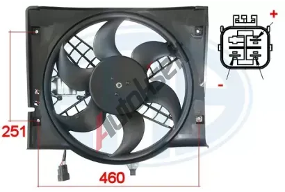 ERA Vtrk chlazen motoru ERA 352010, 352010
