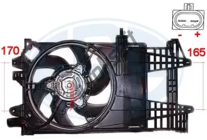 ERA Vtrk chlazen motoru ERA 352014, 352014