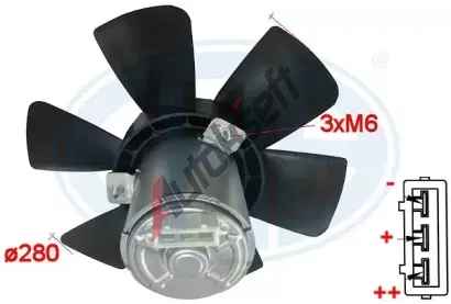 ERA Vtrk chlazen motoru ERA 352021, 352021